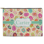 Easter Eggs Zipper Pouch - Large - 12.5"x8.5" (Personalized)