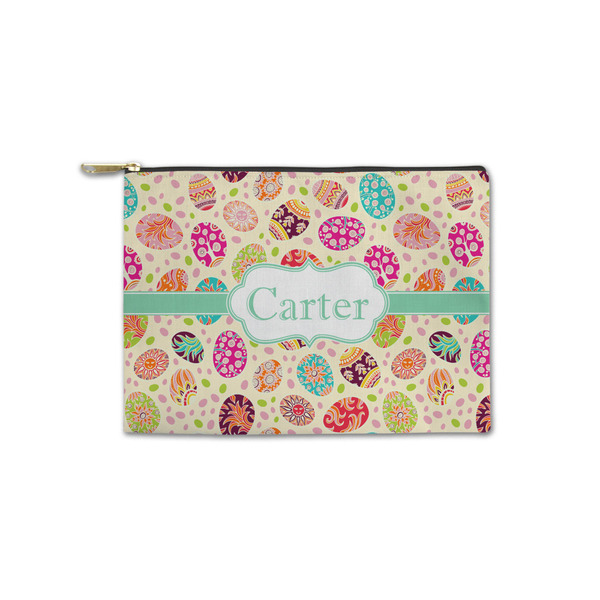 Custom Easter Eggs Zipper Pouch - Small - 8.5"x6" (Personalized)