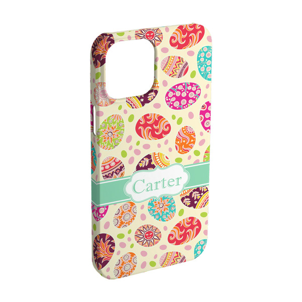 Custom Easter Eggs iPhone Case - Plastic - iPhone 15 (Personalized)