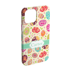Easter Eggs iPhone Case - Plastic - iPhone 15 Pro (Personalized)