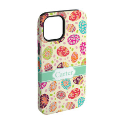 Easter Eggs iPhone Case - Rubber Lined - iPhone 15 (Personalized)
