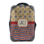 Vintage Stars & Stripes 15" Hard Shell Backpack (Personalized)
