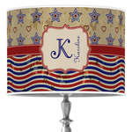Vintage Stars & Stripes Drum Lamp Shade (Personalized)