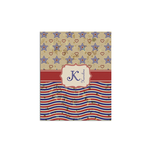 Custom Vintage Stars & Stripes Poster - Multiple Sizes (Personalized)