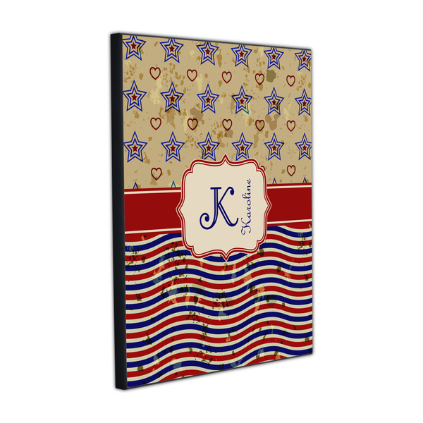 Vintage Stars & Stripes 16x20 Wood Print - Angle View