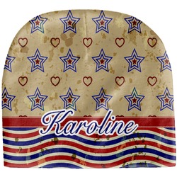 Vintage Stars & Stripes Baby Hat (Beanie) (Personalized)