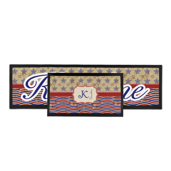 Vintage Stars & Stripes Bar Mat - Parent Main