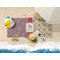 Vintage Stars & Stripes Beach Towel Lifestyle