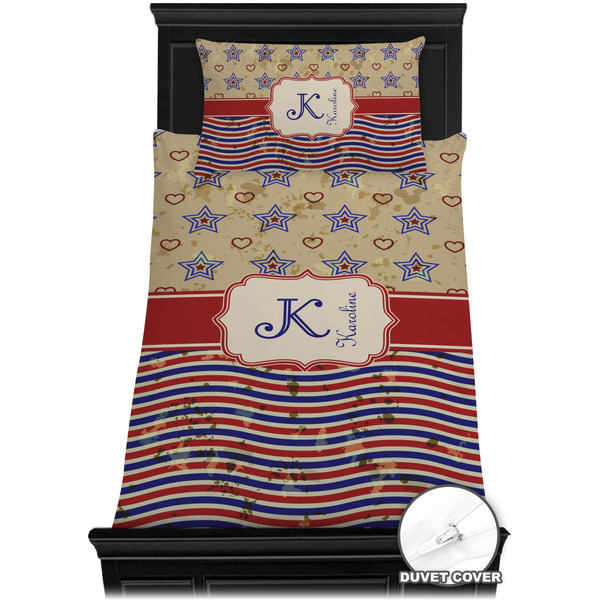 Vintage Stars & Stripes Bedding Set (TwinXL) - Duvet