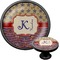 Vintage Stars & Stripes Cabinet Knob (Black) (Personalized)