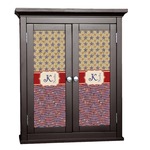 Vintage Stars & Stripes Cabinet Decal - XLarge (Personalized)