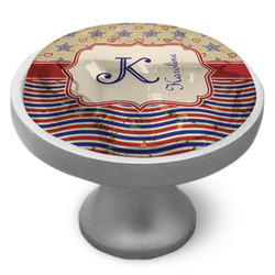 Vintage Stars & Stripes Cabinet Knob (Personalized)