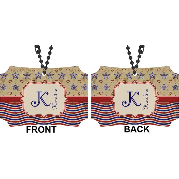 Vintage Stars & Stripes Car Ornament - Berlin (Approval)