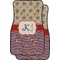 Vintage Stars & Stripes Car Floor Mats (Personalized)
