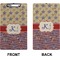 Vintage Stars & Stripes Clipboard (Legal) (Front + Back)