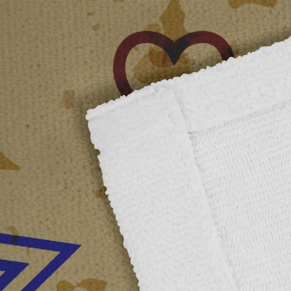 Vintage Stars & Stripes Close up of Fabric