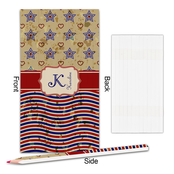Vintage Stars & Stripes Colored Pencils - Approval