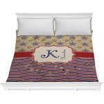 Vintage Stars & Stripes Comforter - King (Personalized)