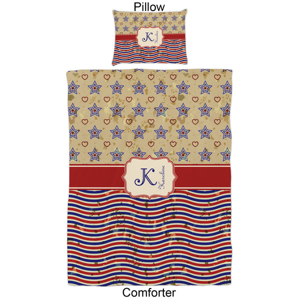 Vintage Stars & Stripes Comforter Set - Twin - Approval