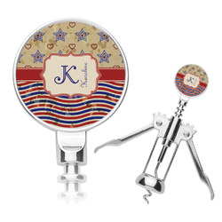 Vintage Stars & Stripes Corkscrew (Personalized)