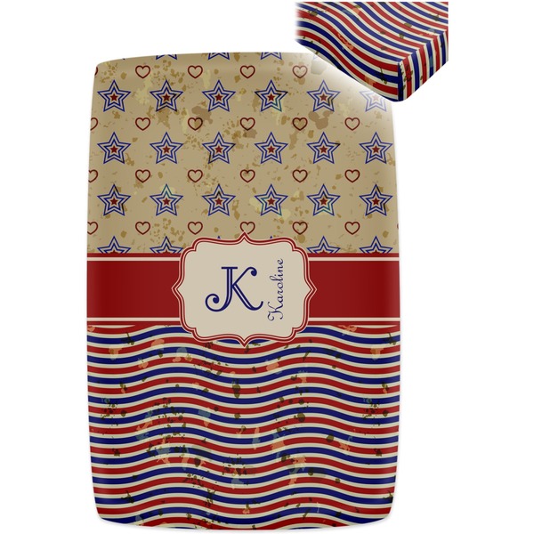 Vintage Stars & Stripes Crib Fitted Sheet - Apvl