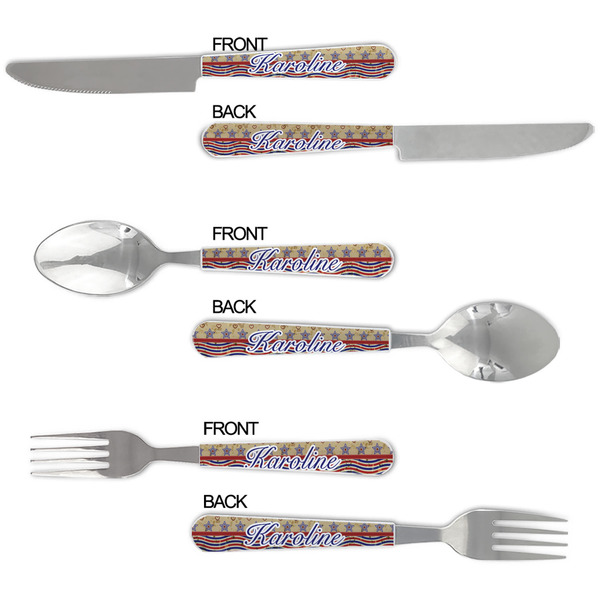 Vintage Stars & Stripes Cutlery Set - APPROVAL