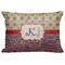 Vintage Stars & Stripes Decorative Baby Pillowcase - 16"x12" (Personalized)