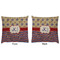 Vintage Stars & Stripes Decorative Pillow Case - Approval