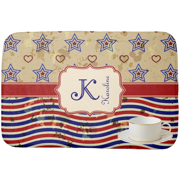 Vintage Stars & Stripes Dish Drying Mat