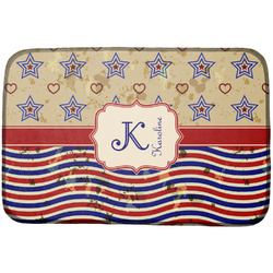 Vintage Stars & Stripes Dish Drying Mat (Personalized)