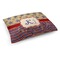 Vintage Stars & Stripes Dog Bed - Medium w/ Name and Initial
