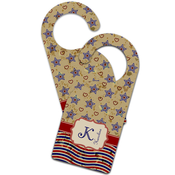 Vintage Stars & Stripes Door Hanger - MAIN