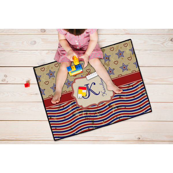 Vintage Stars & Stripes Door Mats - LIFESTYLE kid