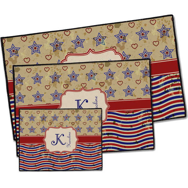 Vintage Stars & Stripes Door Mats - PARENT MAIN