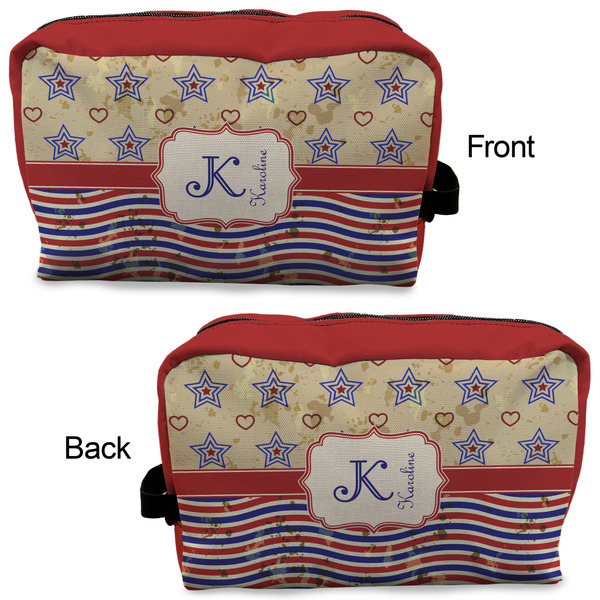 Vintage Stars & Stripes Dopp Kit - Approval