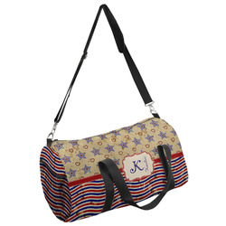 Vintage Stars & Stripes Duffel Bag (Personalized)