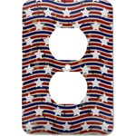 Vintage Stars & Stripes Electric Outlet Plate