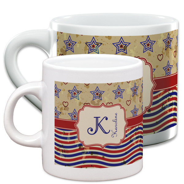 Vintage Stars & Stripes Espresso Mugs - Main Parent