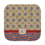 Vintage Stars & Stripes Face Towel (Personalized)