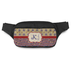 Vintage Stars & Stripes Fanny Pack (Personalized)