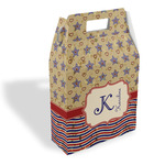 Vintage Stars & Stripes Gable Favor Box (Personalized)