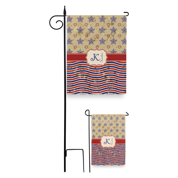Vintage Stars & Stripes Garden Flag - PARENT/MAIN
