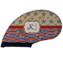 Vintage Stars & Stripes Golf Club Iron Cover (Personalized)