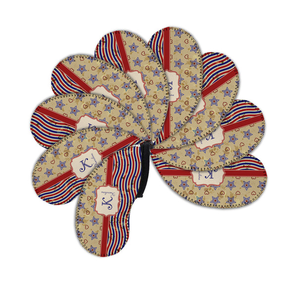 Vintage Stars & Stripes Golf Club Covers - PARENT/MAIN (set of 9)