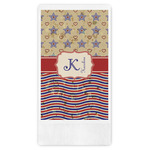 Vintage Stars & Stripes Guest Paper Towels - Full Color (Personalized)