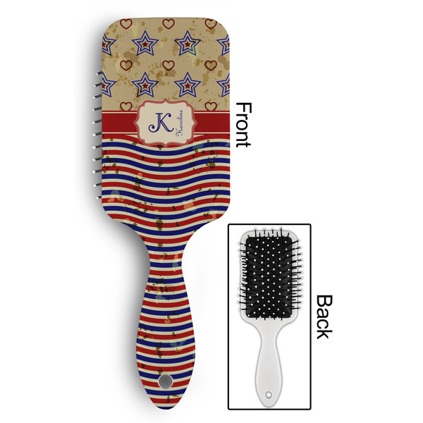 Vintage Stars & Stripes Hair Brush - Approval