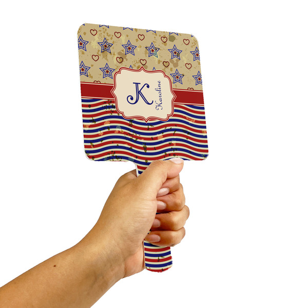 Vintage Stars & Stripes Hand Mirrors - Alt View