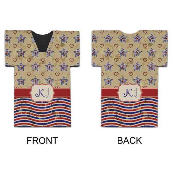 Vintage Stars & Stripes Jersey Bottle Cooler - APPROVAL