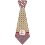 Vintage Stars & Stripes Iron On Tie - 4 Sizes w/ Name and Initial