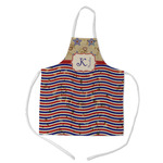 Vintage Stars & Stripes Kid's Apron - Medium (Personalized)
